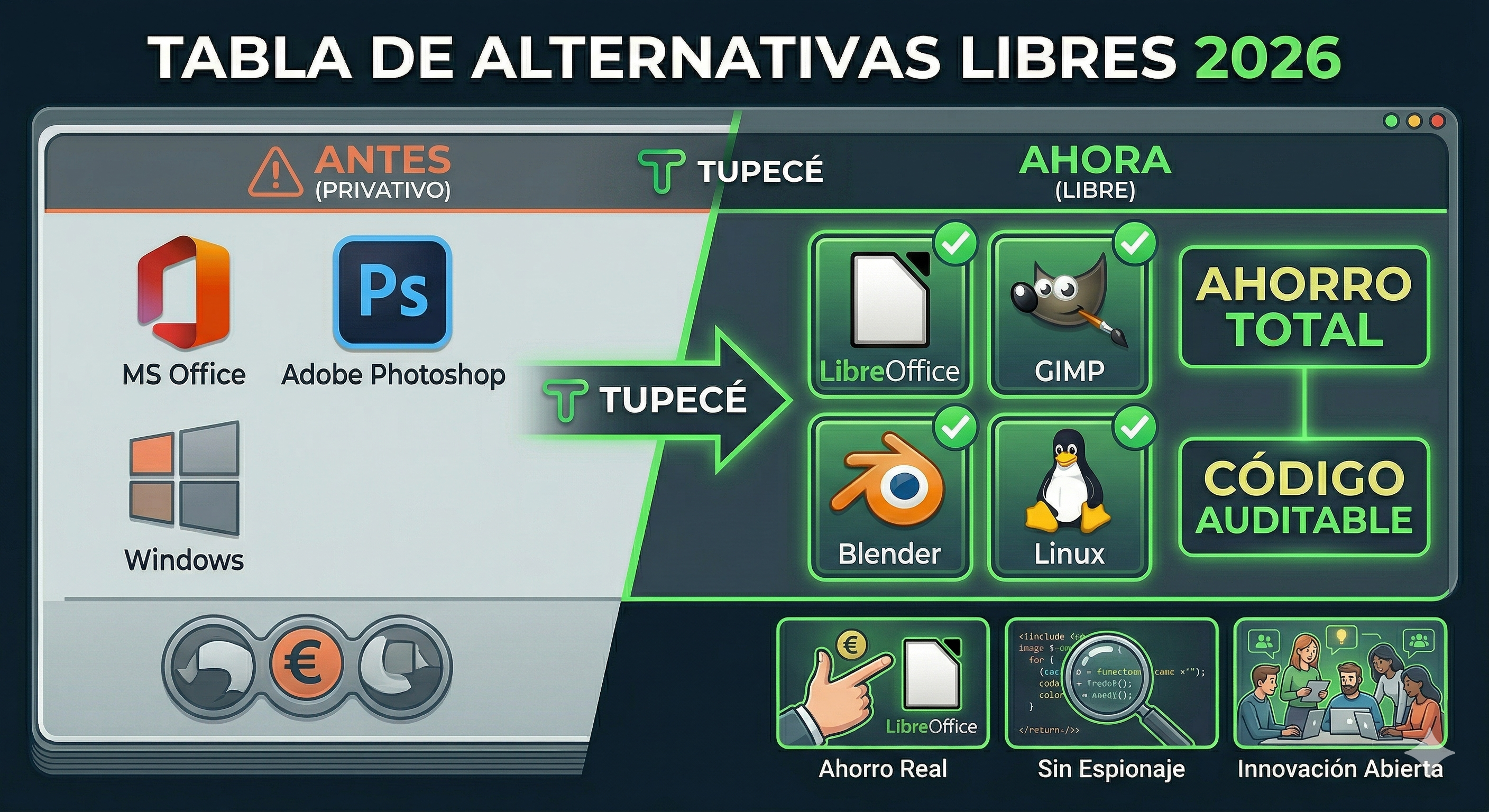 Tabla Comparativa Software